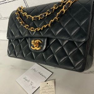 ❌SOLD❌Puffy and pristine Series ZERO Chanel Small Classic Flap 24k hardware 🖤